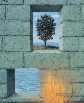  men - mental complacency 1950 Rene Magritte